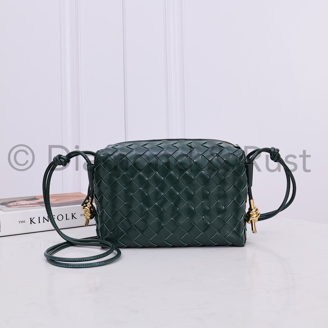 High Shine Small Loop Camera Bag #2278-1 Raintree