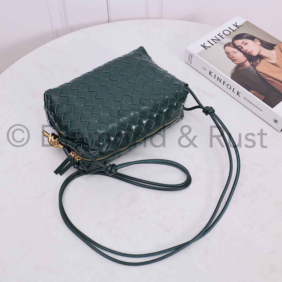 High Shine Small Loop Camera Bag #2278-1 Raintree