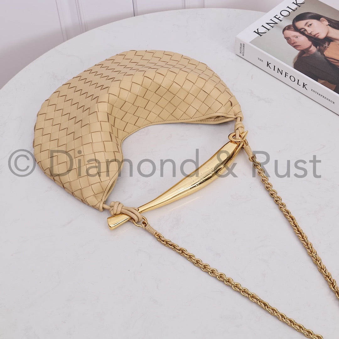 Chain Sardine Bag 33cm #2275 Oat