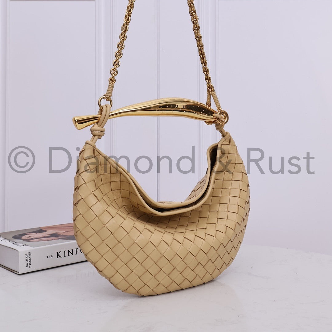 Chain Sardine Bag 33cm #2275 Oat