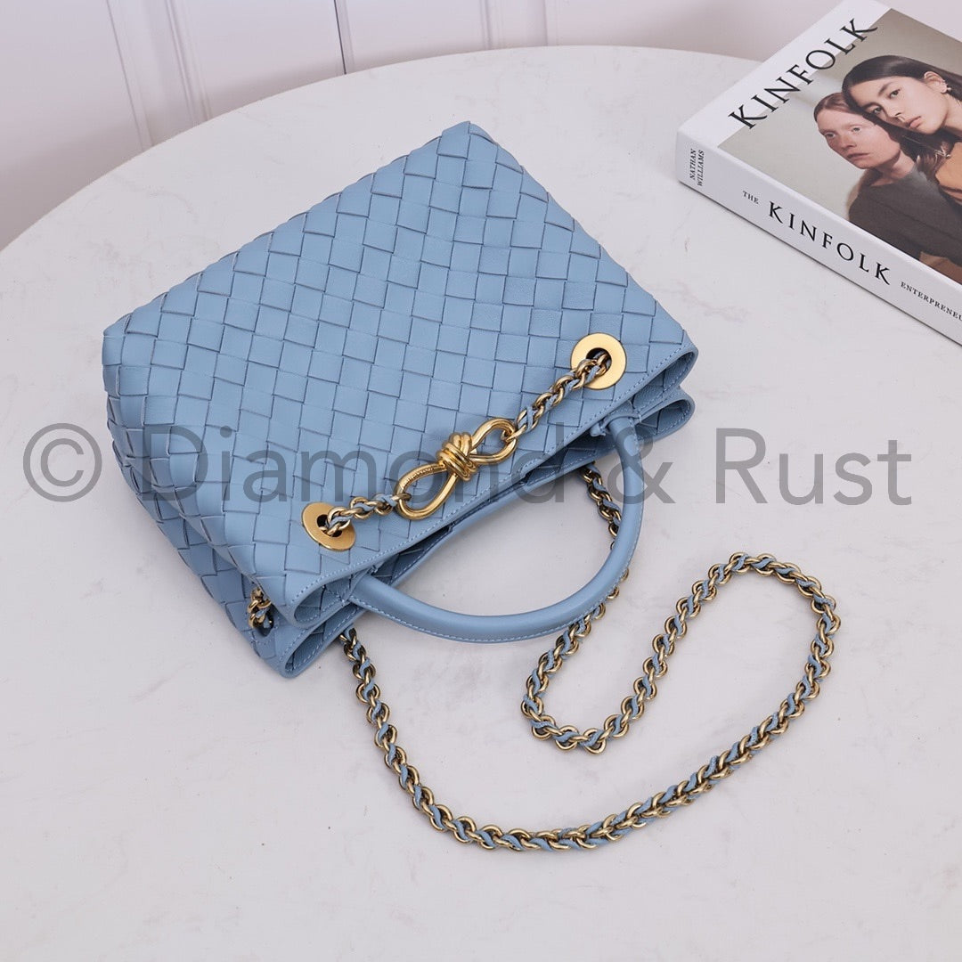 Small Chain Andiamo Bag #2276 Icy Blue