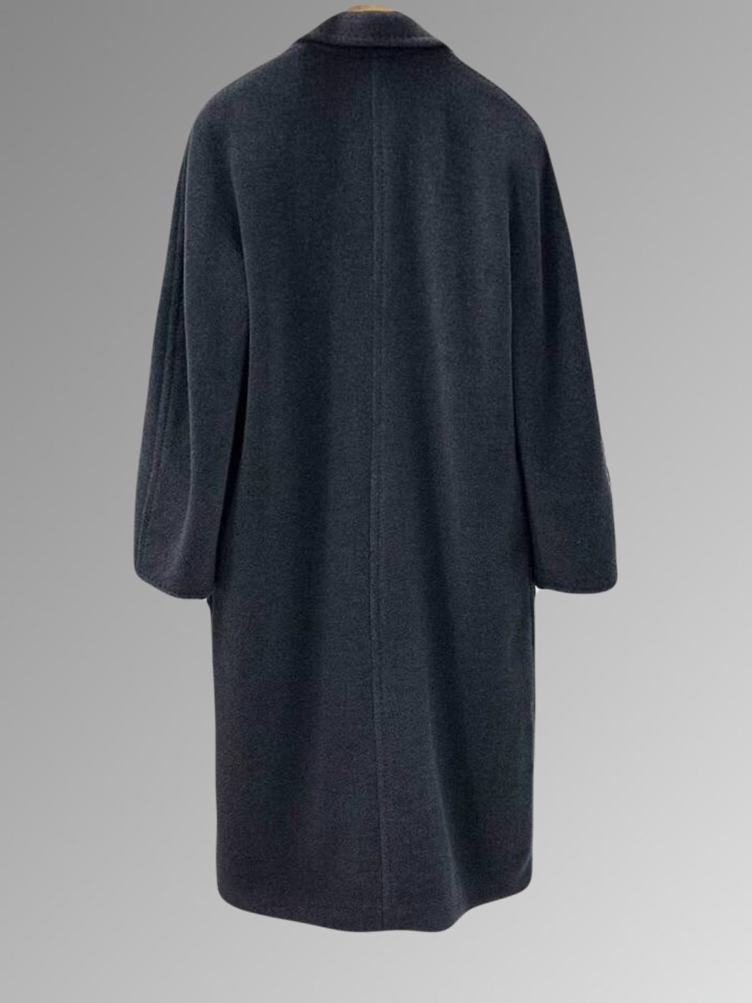 Suri Wool Long Coat #101801 Dark Gray