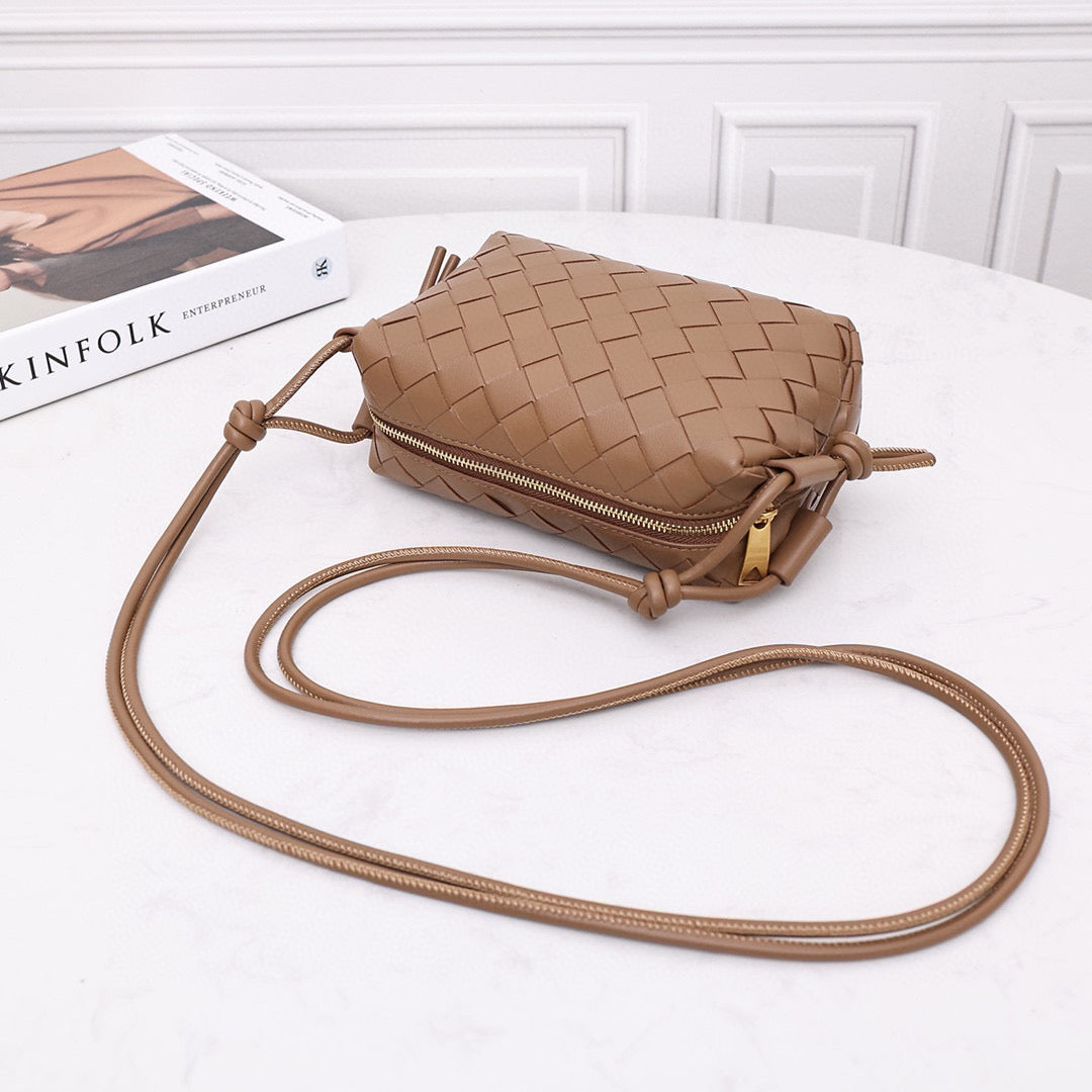 Mini Loop Camera Bag #8809 Caramel
