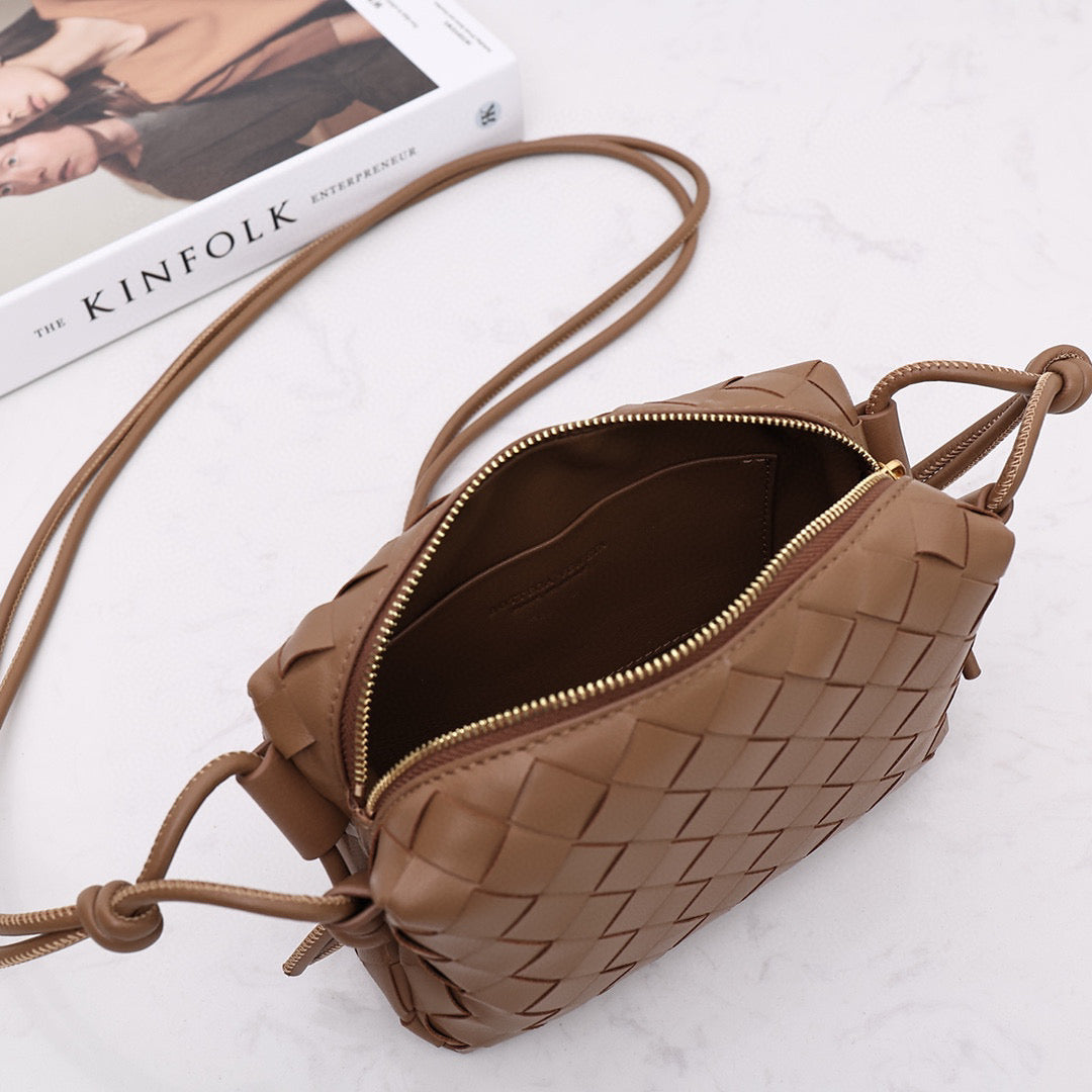 Mini Loop Camera Bag #8809 Caramel