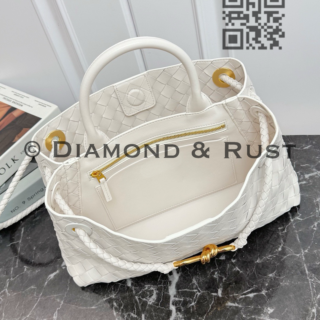 East West Andiamo Bag #2282 White