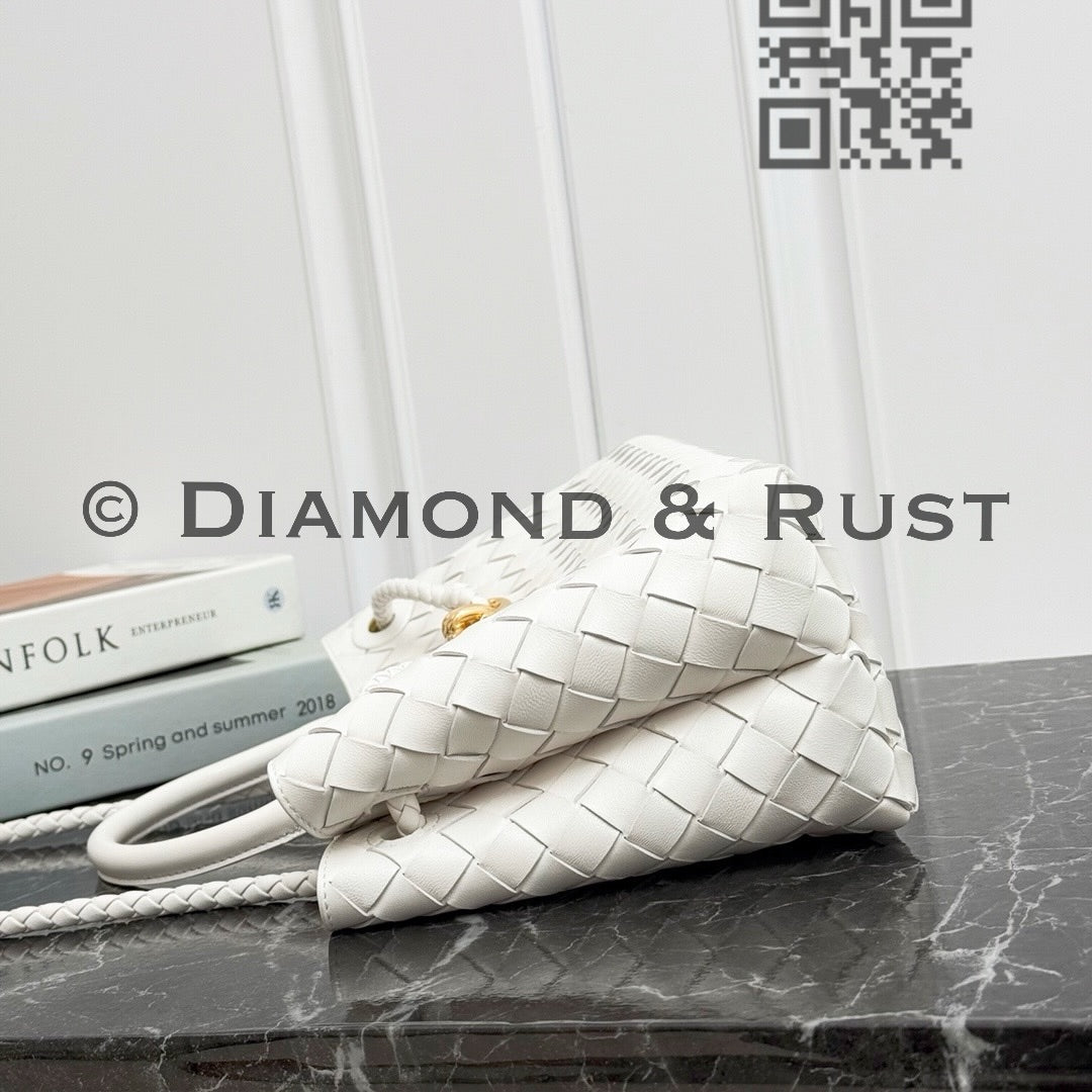 East West Andiamo Bag #2282 White