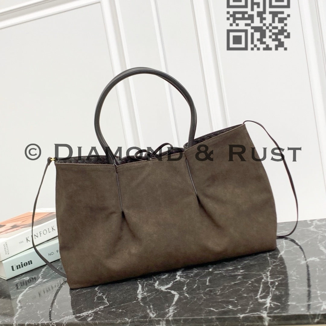 Large Pinacoteca Tote Bag #2281-1 Chocolate/ Fondant