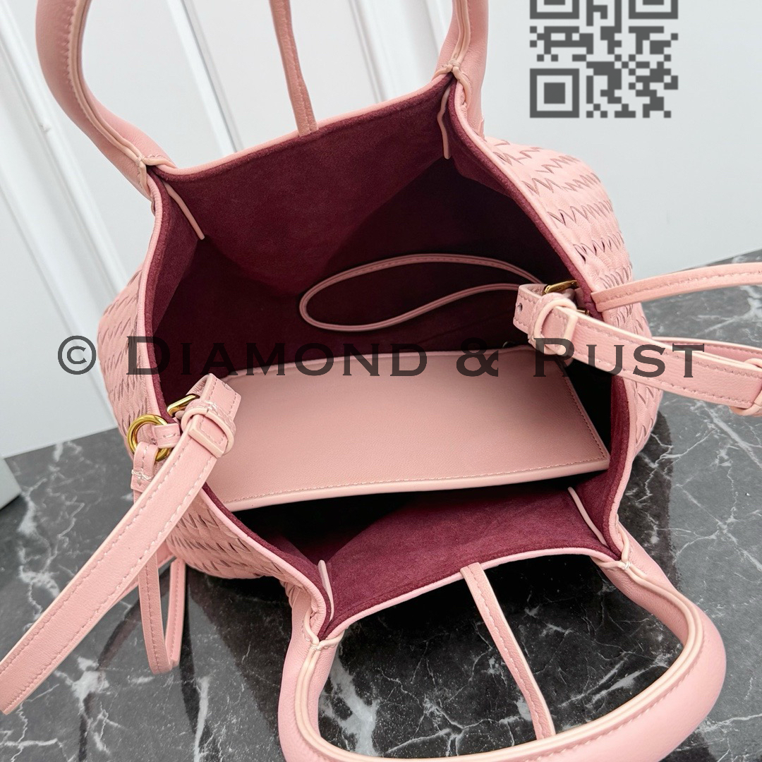 Small Pinacoteca Tote Bag #2281 Pink/Rose
