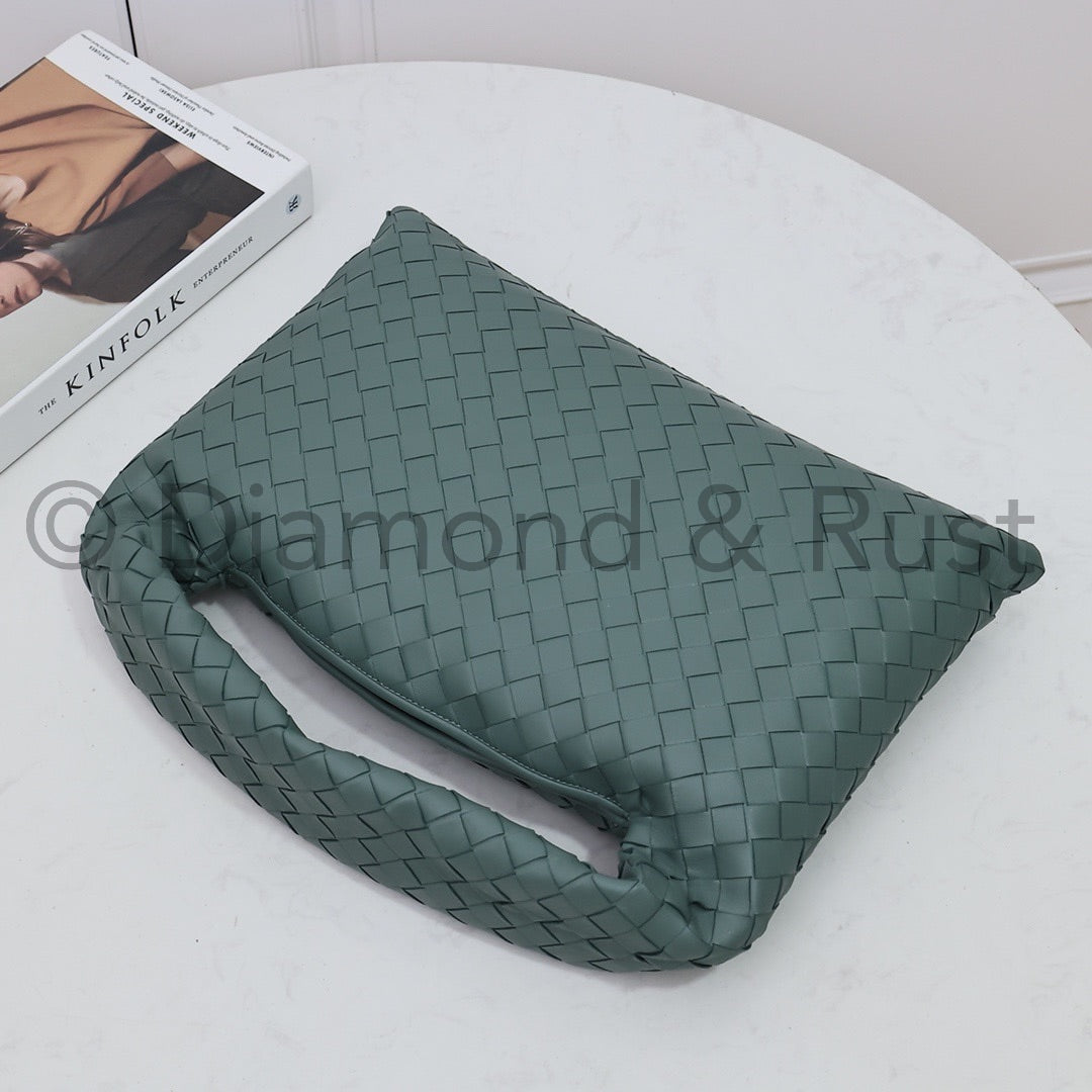 Small Hop Shoulder Bag #2269 Aloe Green