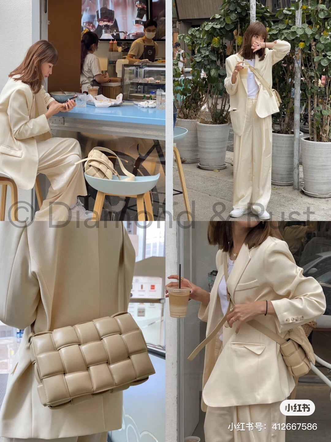 Padded Cassette Bag #6630A Porridge