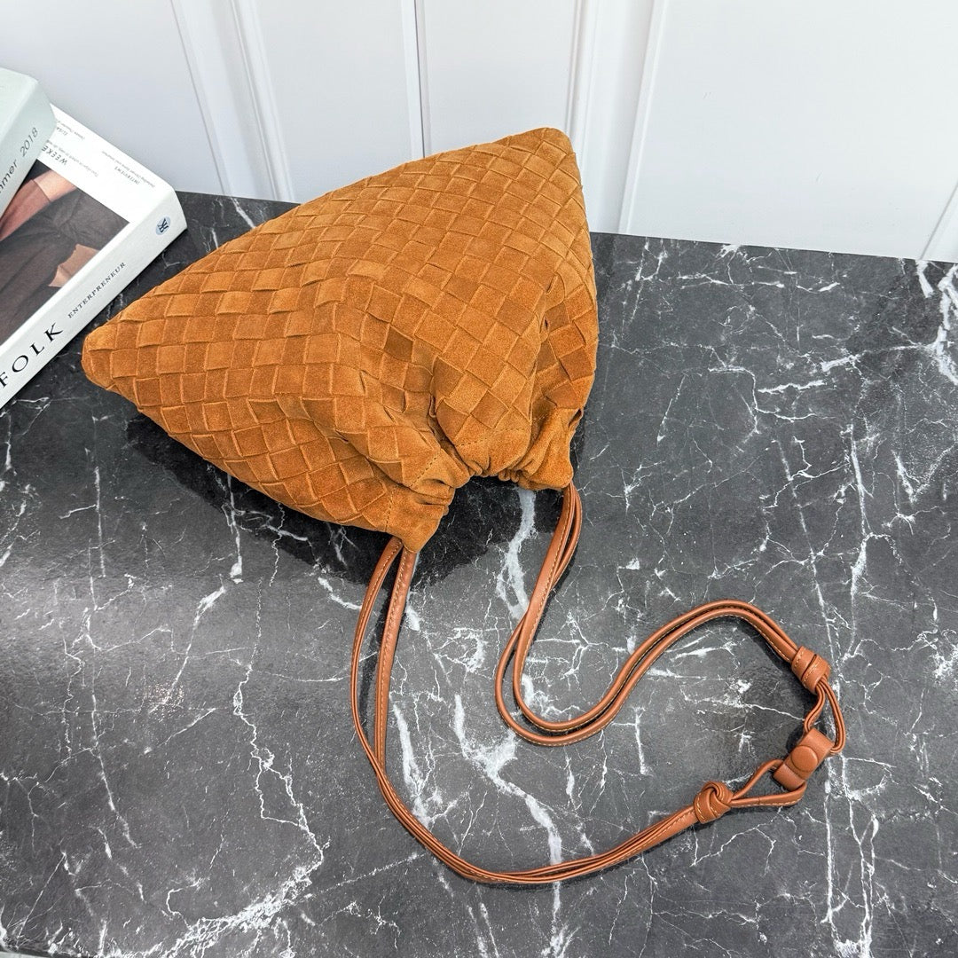 Medium Dust Bag 9910 Suede Caramel