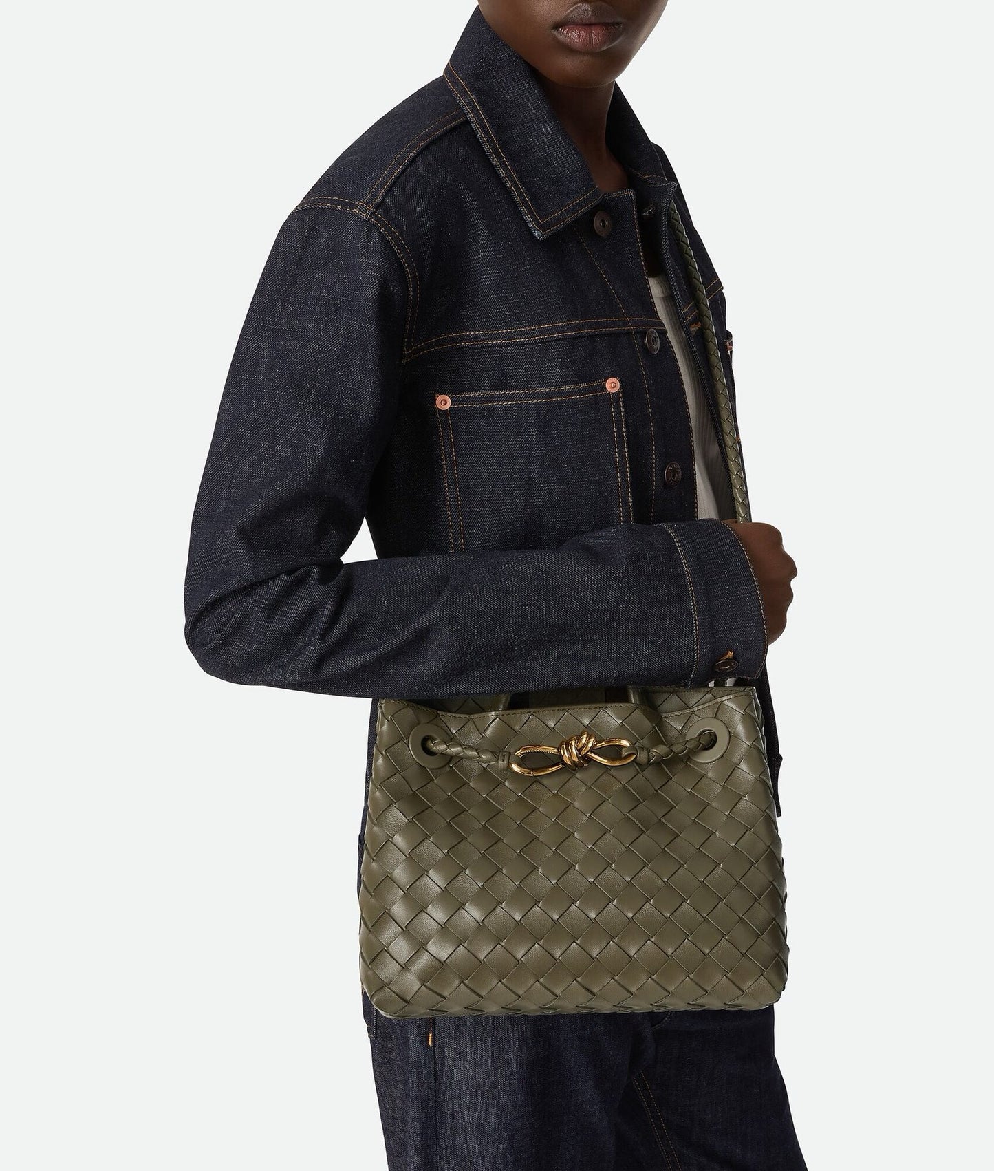 Small Andiamo Bag #2261 Black Cypress
