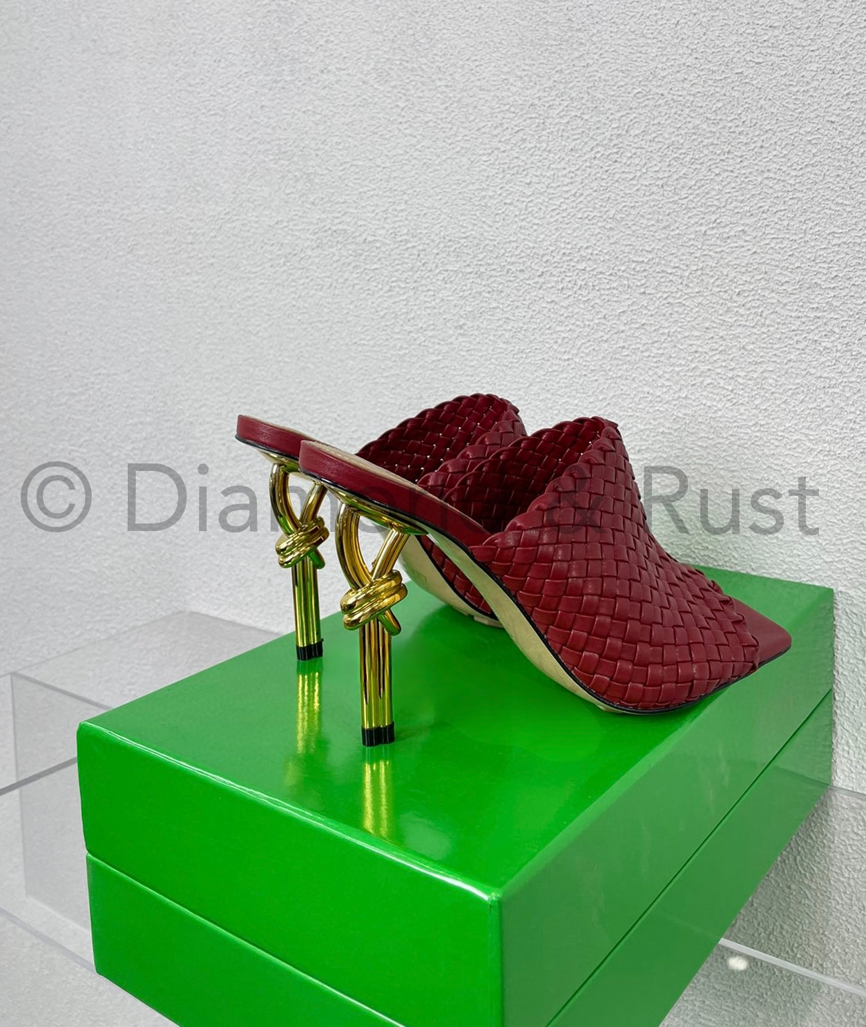 Knot Mule High Heel Shoes