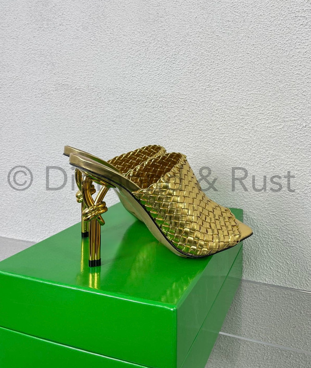 Knot Mule High Heel Shoes