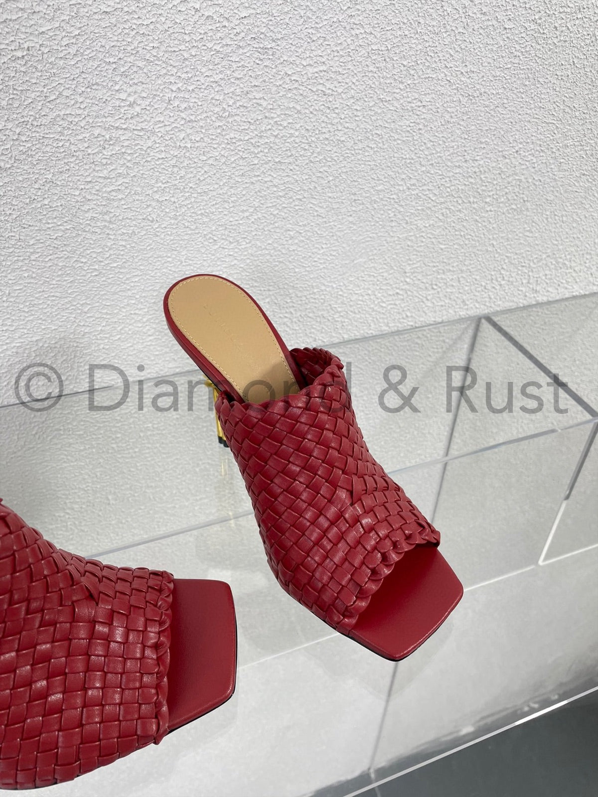 Knot Mule High Heel Shoes