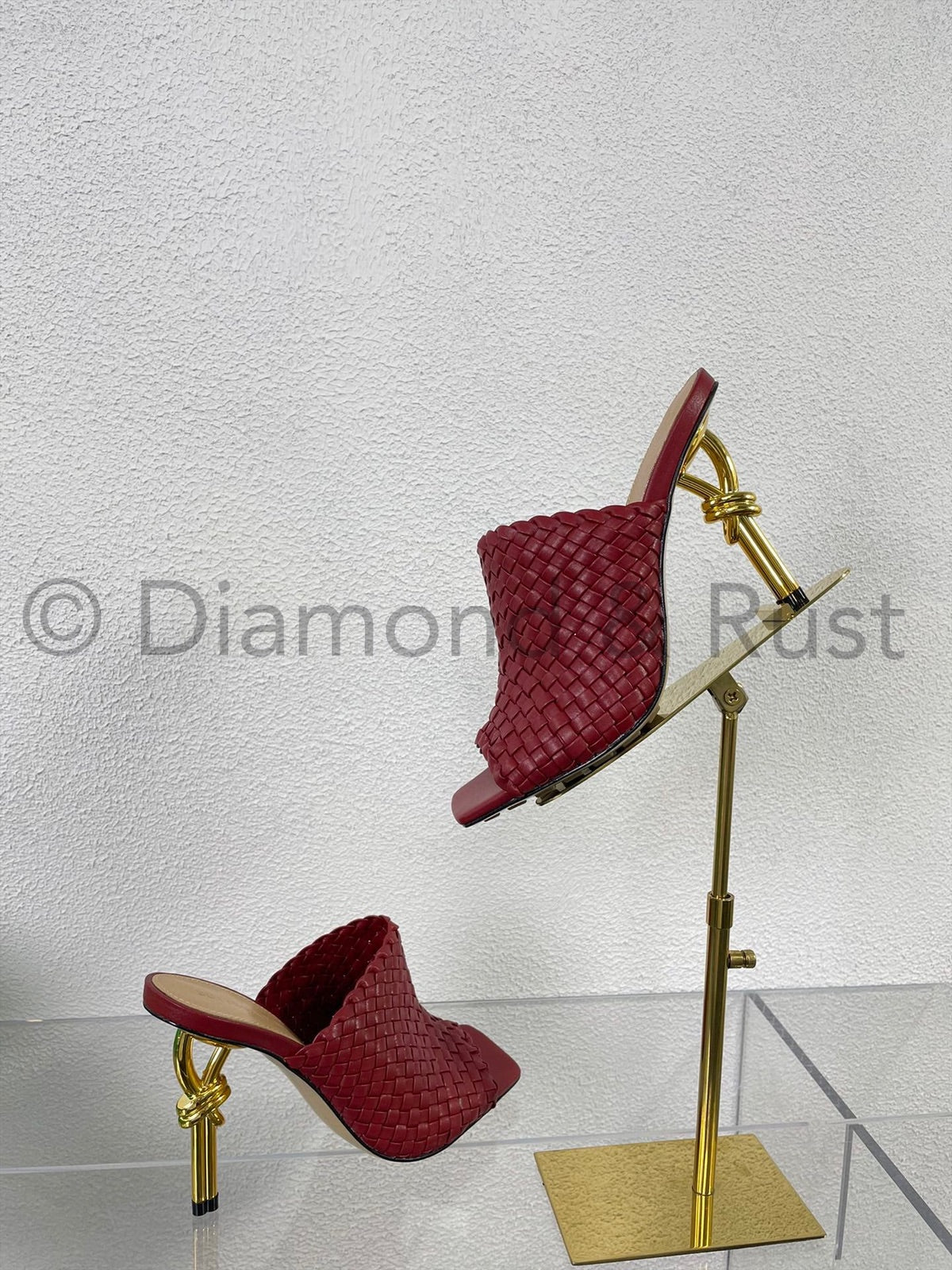 Knot Mule High Heel Shoes