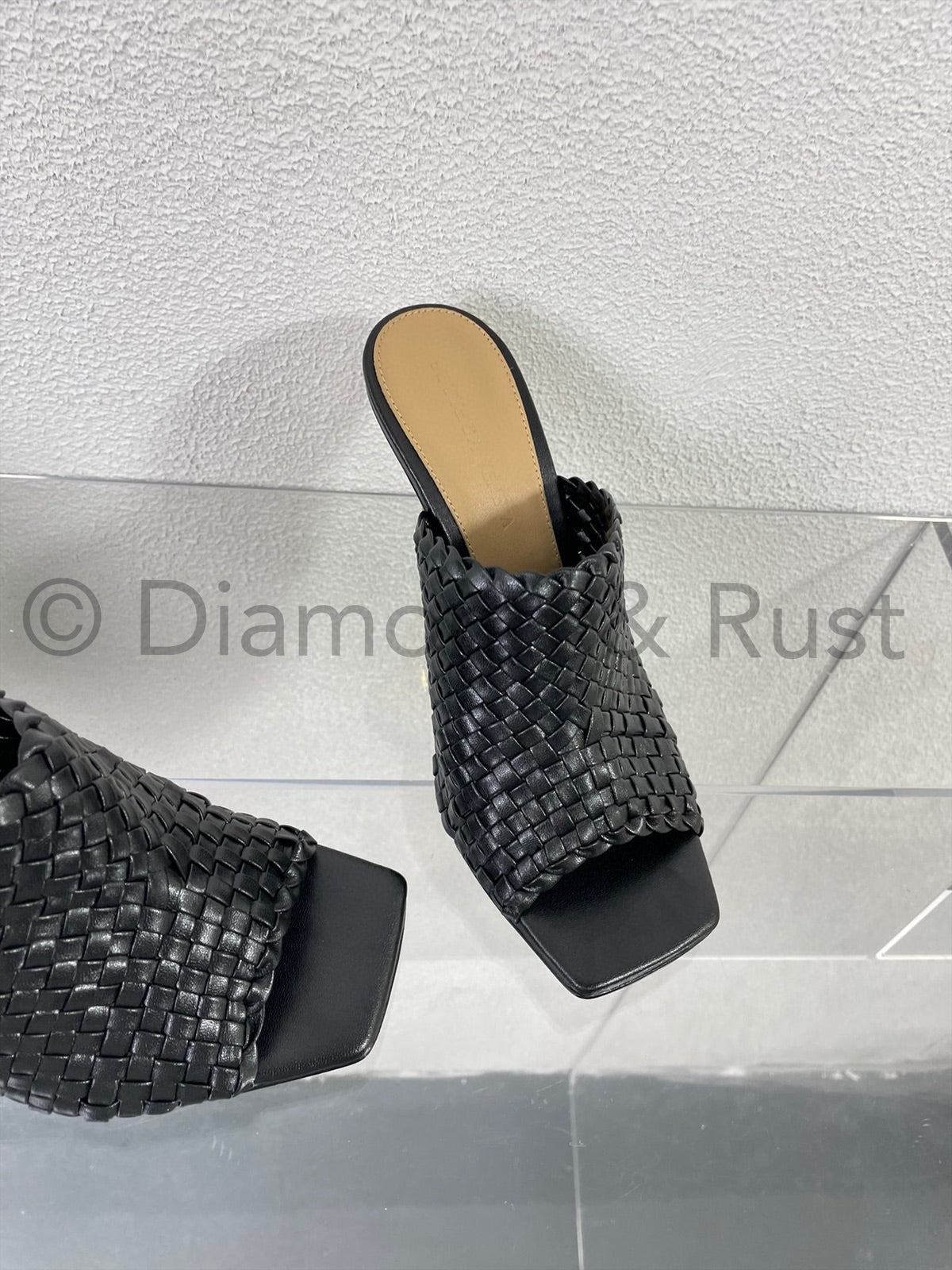 Knot Mule High Heel Shoes