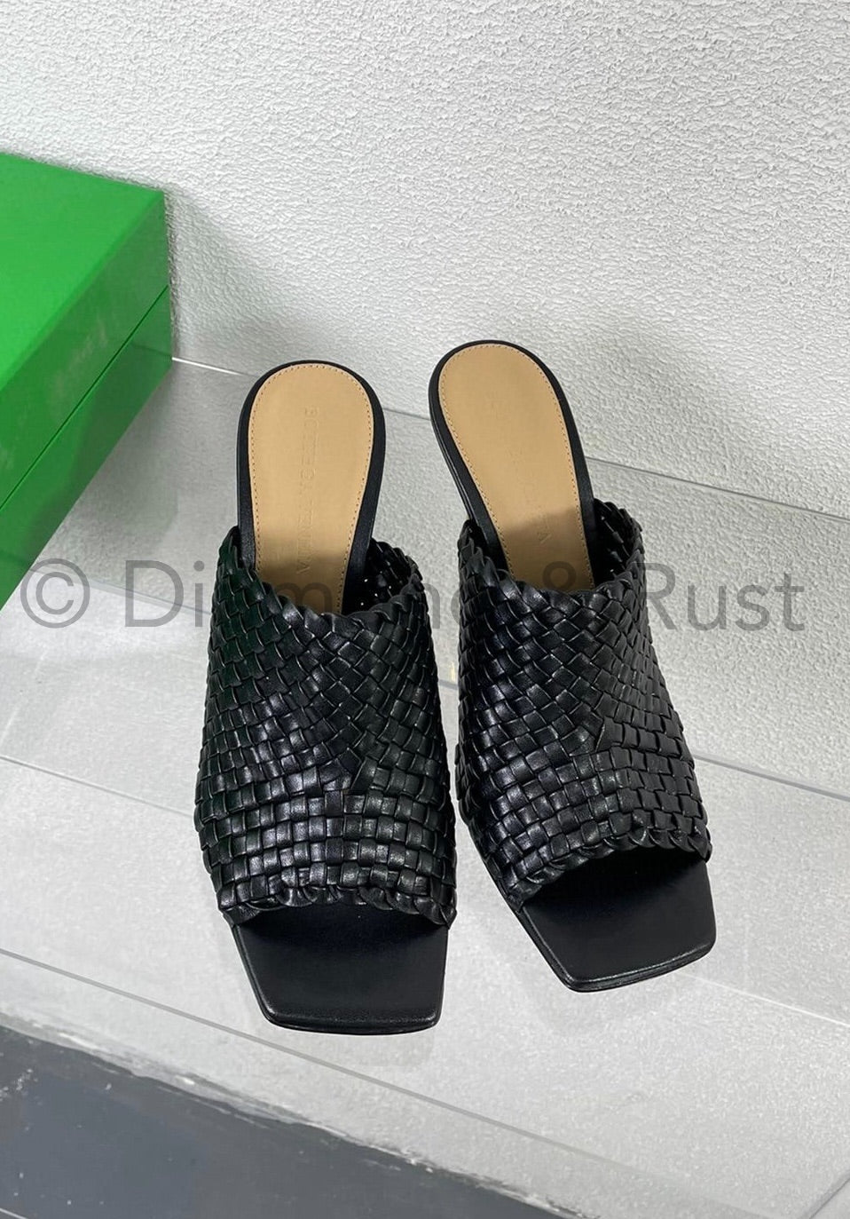 Knot Mule High Heel Shoes