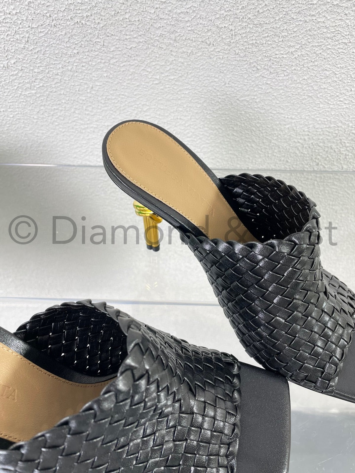 Knot Mule High Heel Shoes