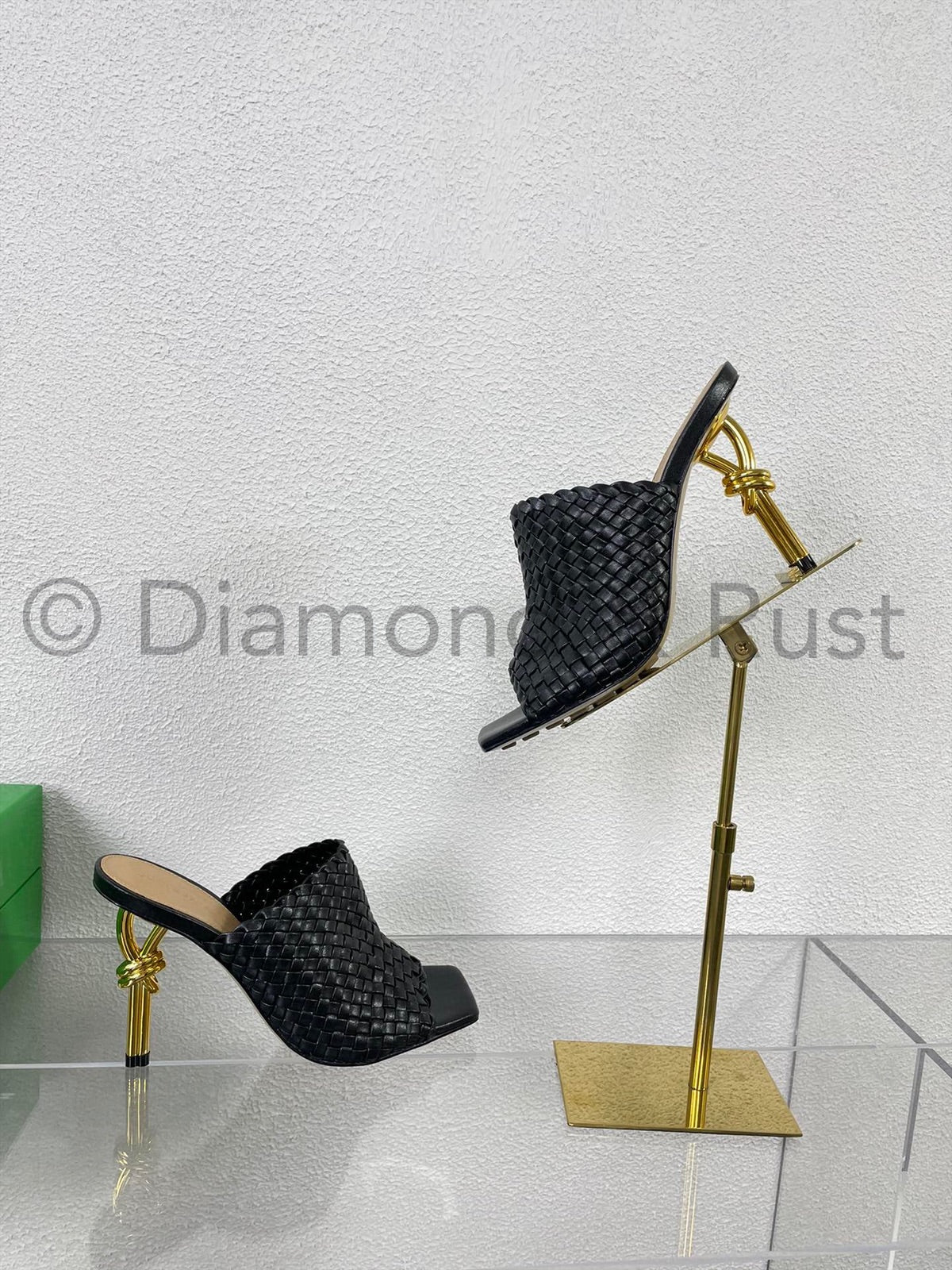 Knot Mule High Heel Shoes