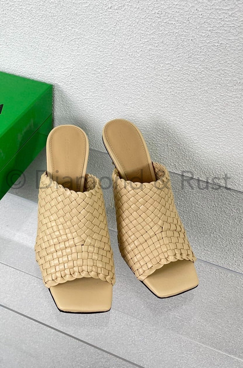 Knot Mule High Heel Shoes