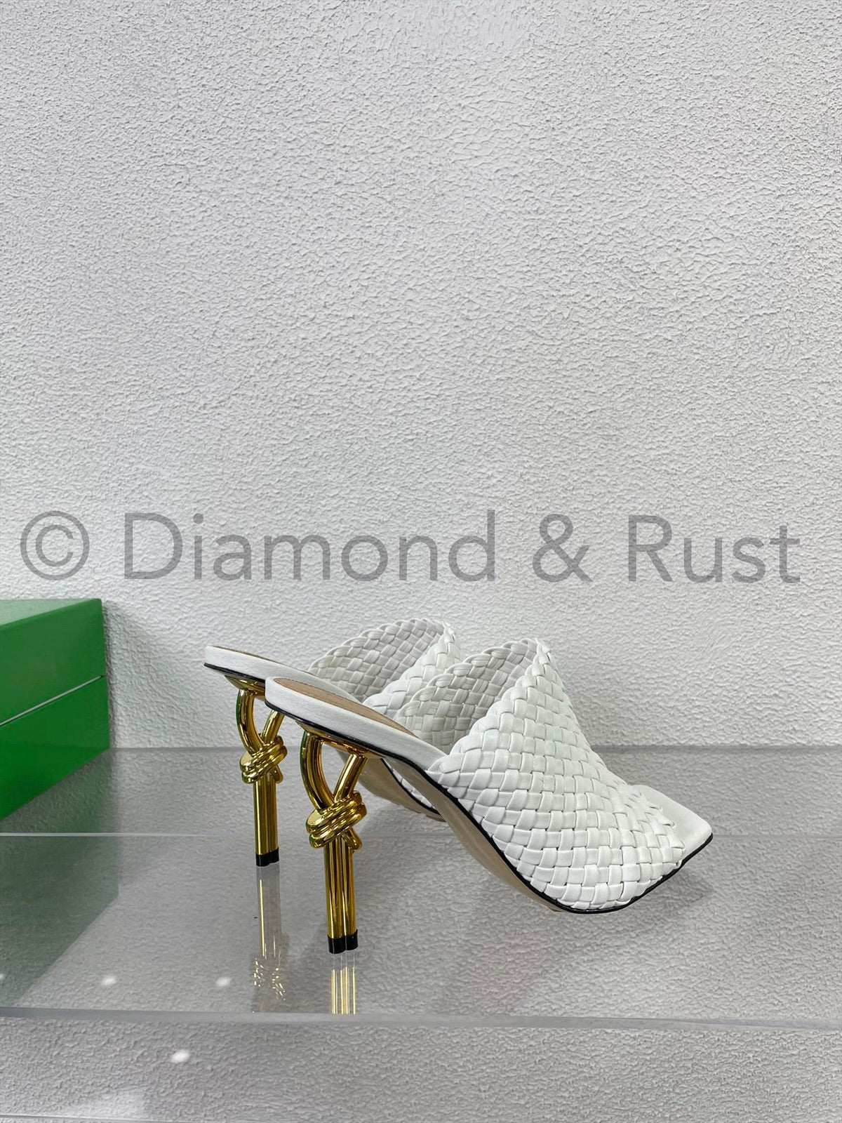 Knot Mule High Heel Shoes