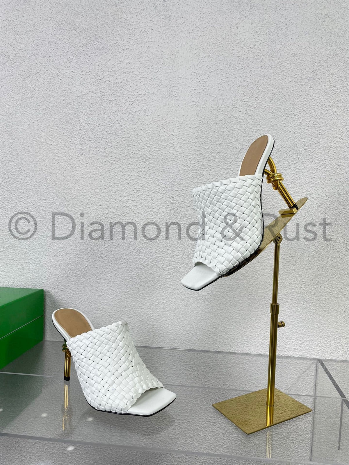 Knot Mule High Heel Shoes