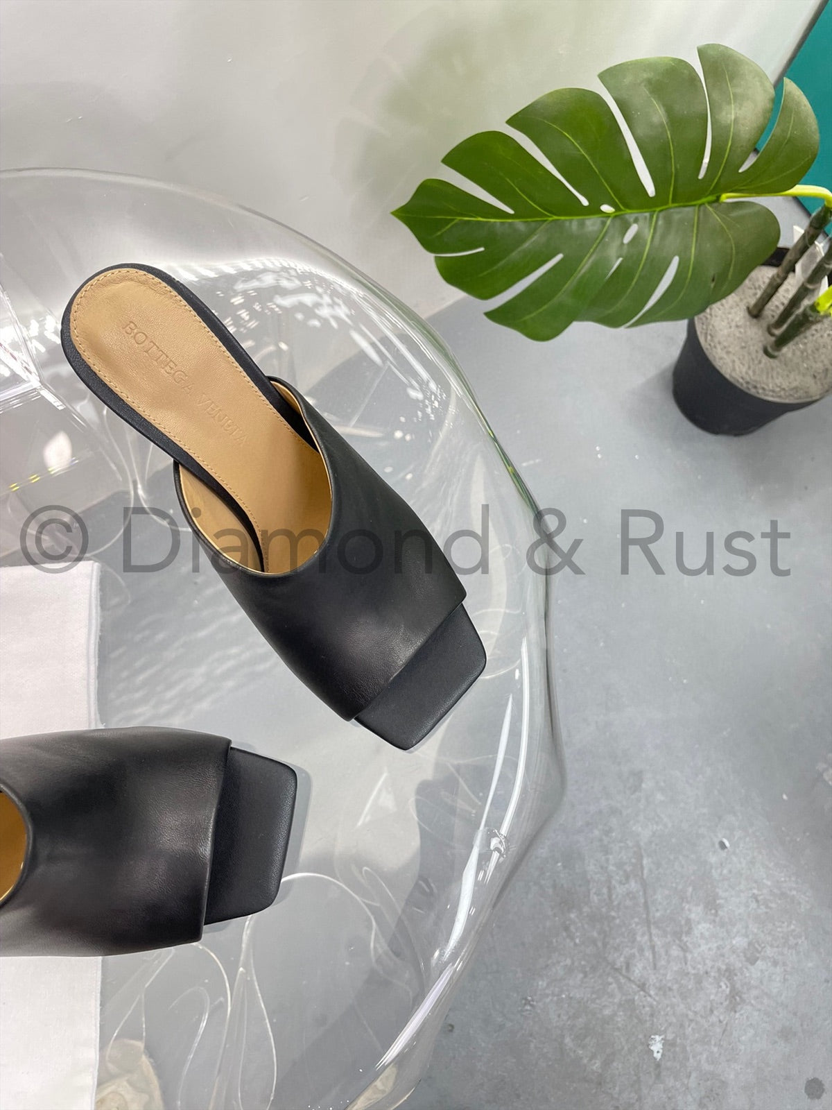 Knot Mule High Heel Shoes