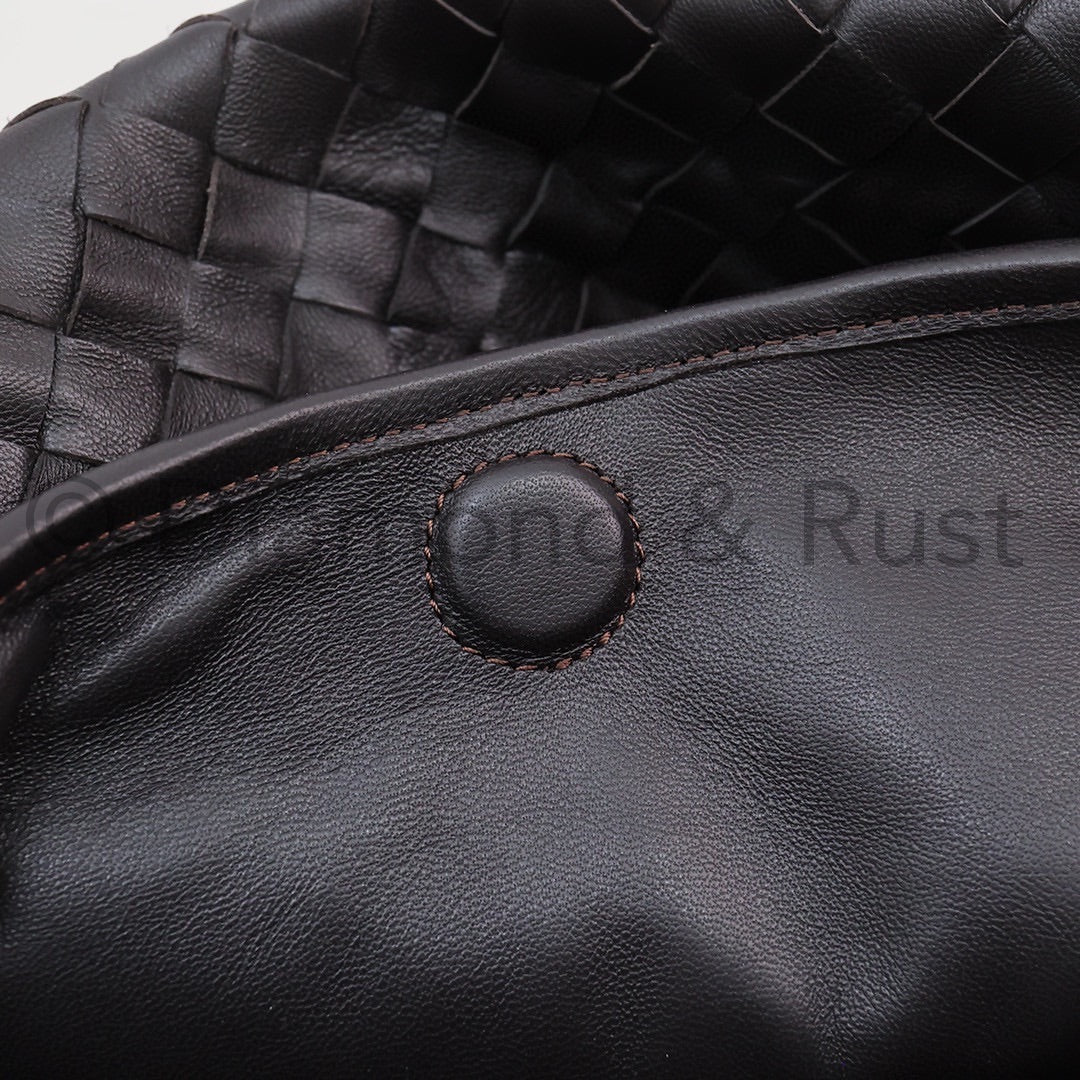 Large Hop Shoulder Bag #2269-1 Chocolate
