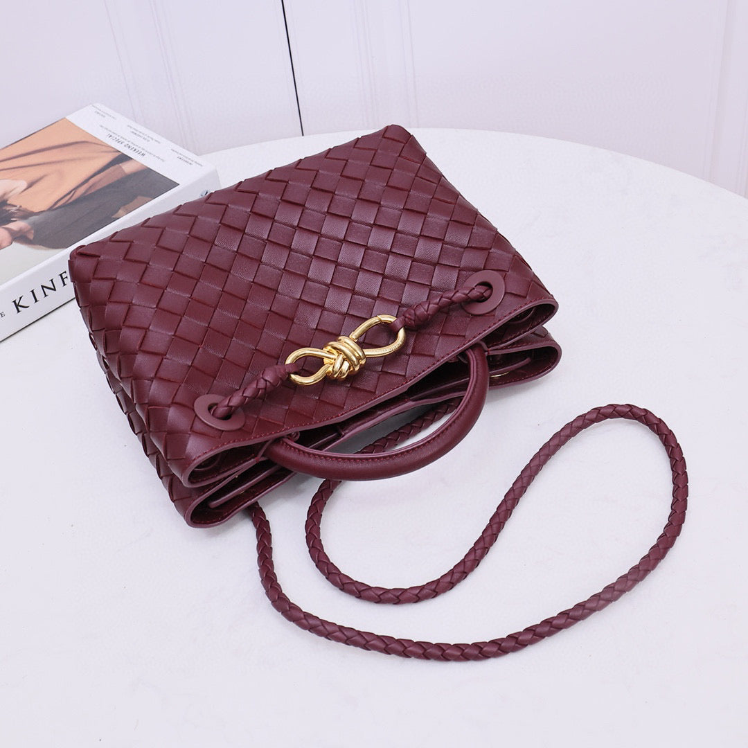 Small Andiamo Bag #2261 Wine Red