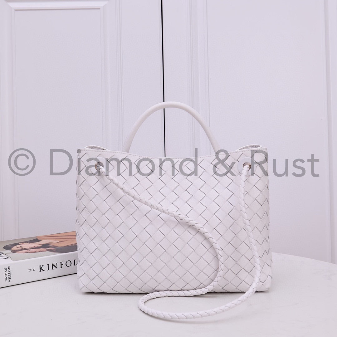 Medium Andiamo Bag #2261-1 White