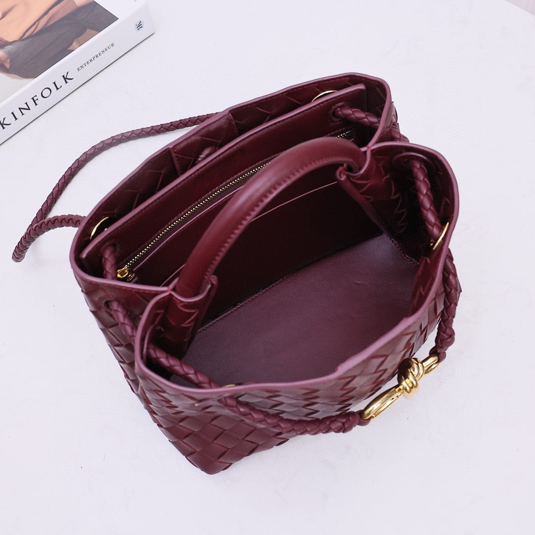 Small Andiamo Bag #2261 Wine Red