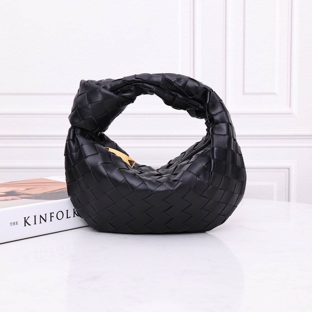 Mini Jodie Bag 27cm #3485 Black Gold Zipper