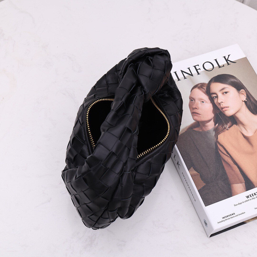 Mini Jodie Bag 27cm #3485 Black Gold Zipper