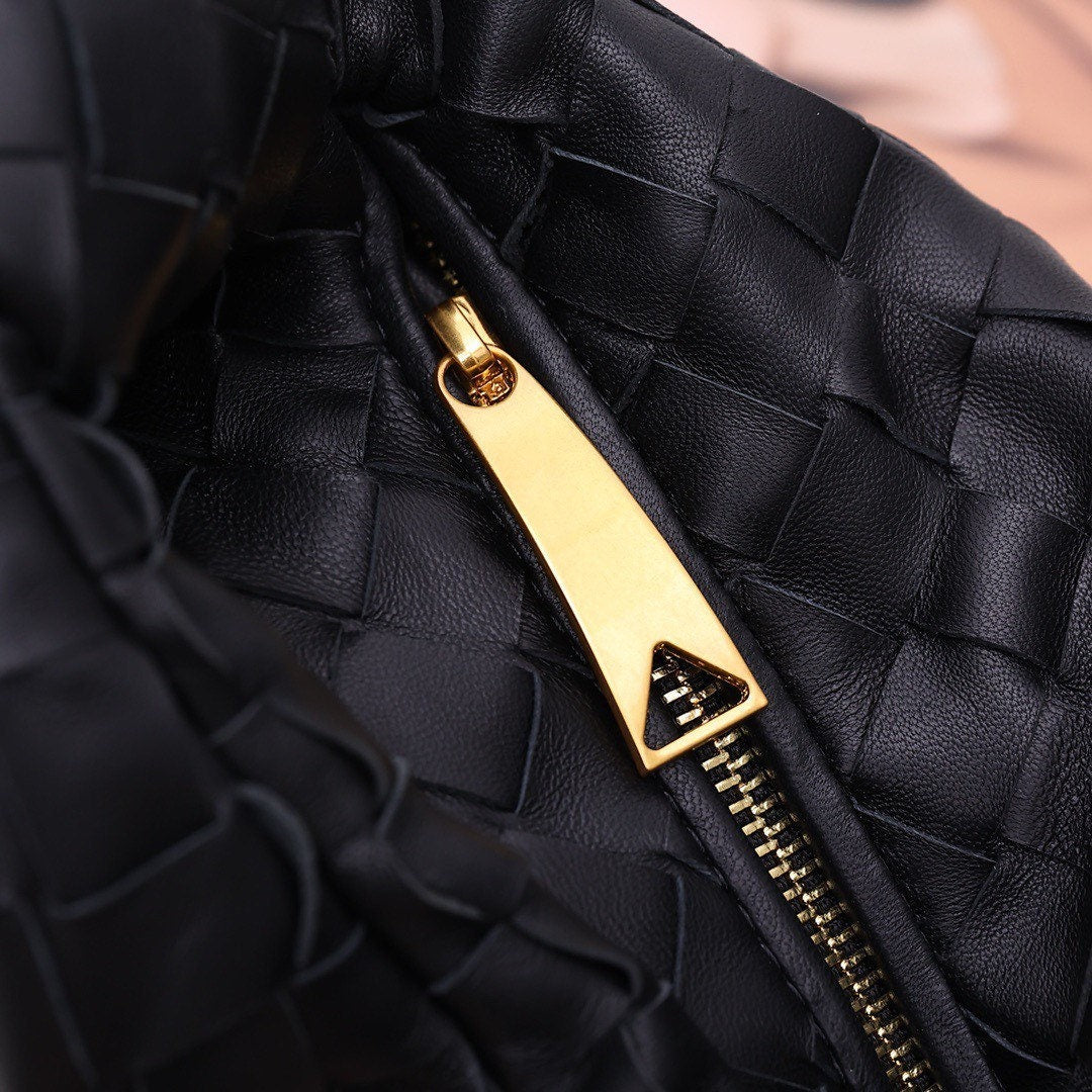Mini Jodie Bag 27cm #3485 Black Gold Zipper