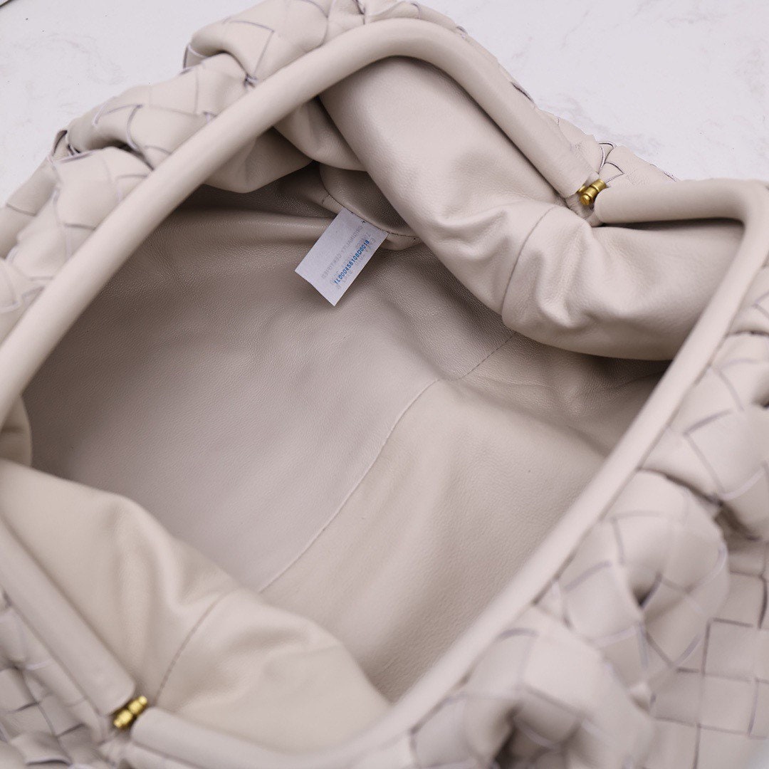 Large Pouch Clutch #9029 Chalk
