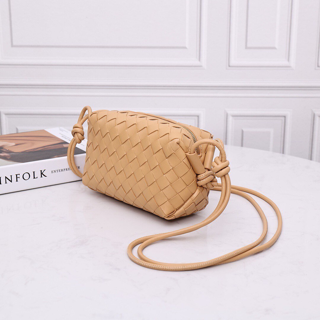 Mini Loop Camera Bag #8809 Almond