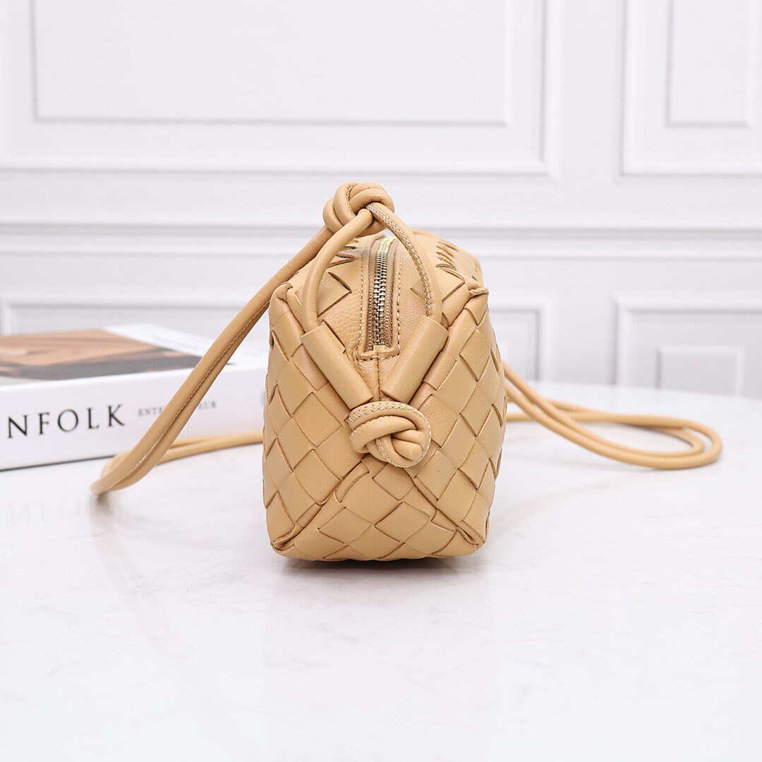 Mini Loop Camera Bag #8809 Almond