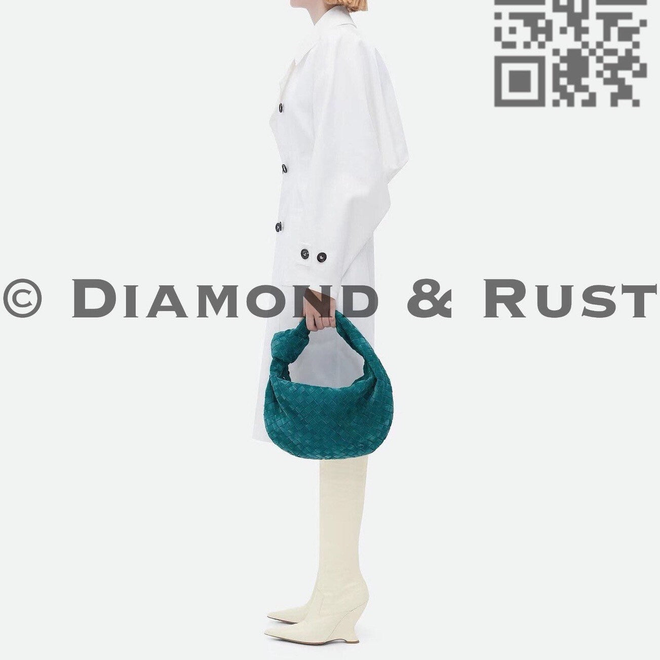 Jodie In Suede Teen 36cm #2230 Ocean Blue