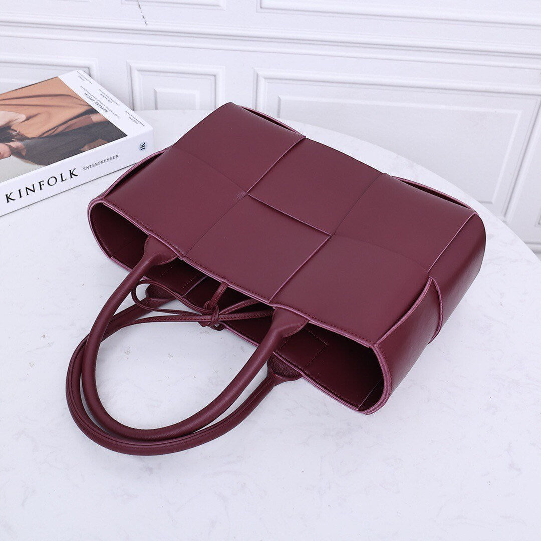 Small Tote 30cm #2218-1A Wine Red