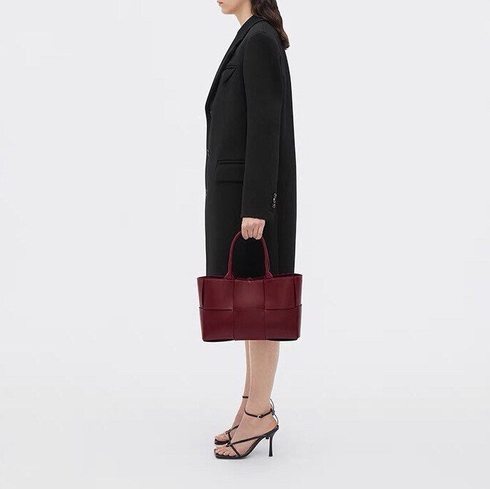 Small Tote 30cm #2218-1A Wine Red
