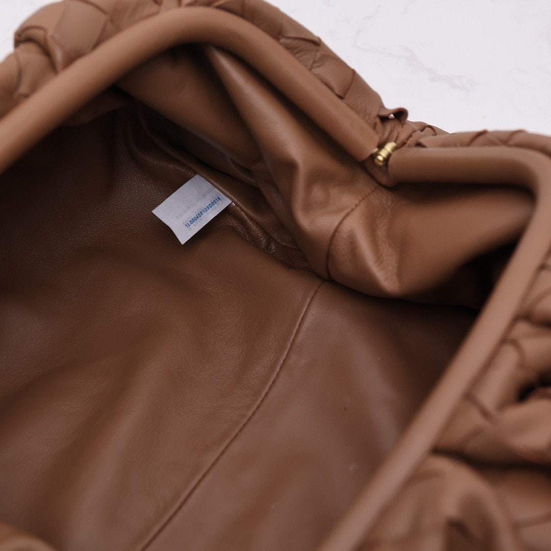 Large Pouch Clutch #9029 Caramel