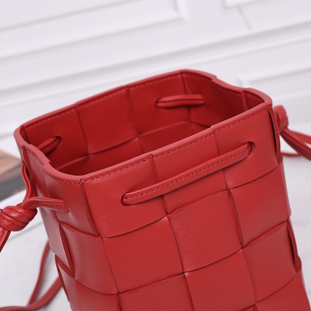 Bucket Bag #2224A Red