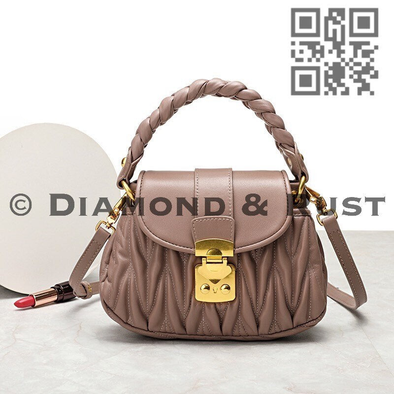 Quilted Handbag 23cm#1682