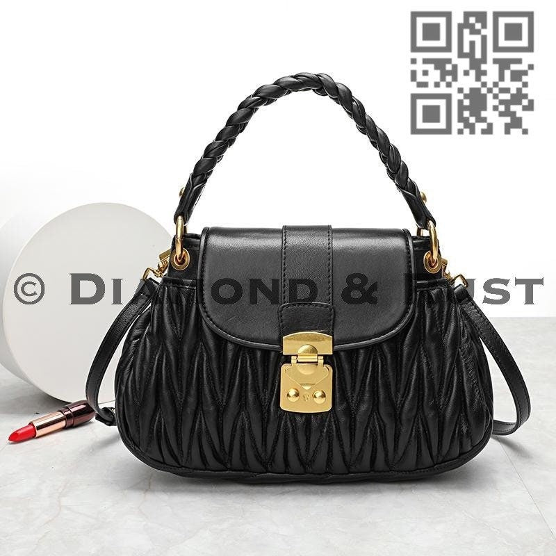 Quilted Handbag 23cm#1682