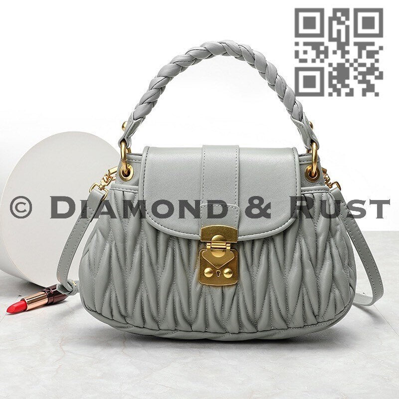 Quilted Handbag 23cm#1682