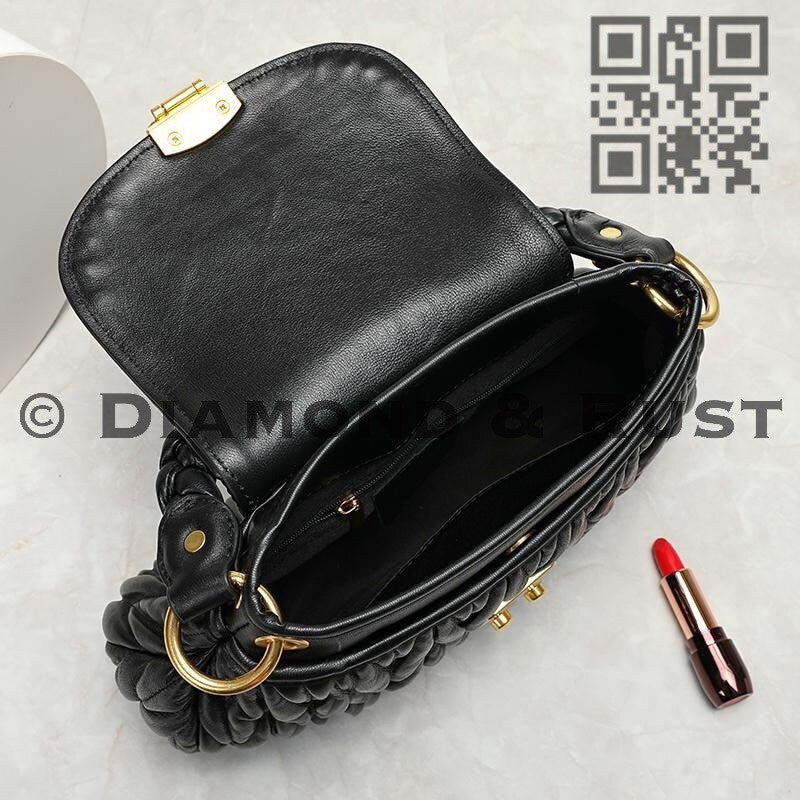 Quilted Handbag 23cm#1682