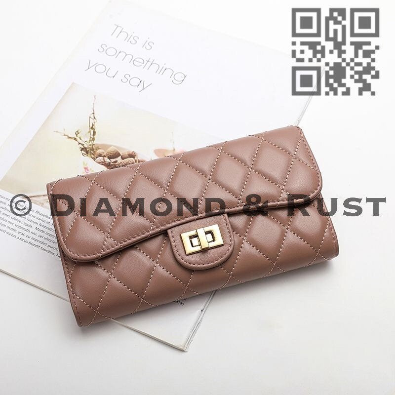 Quilted Two-fold Wallet Cardholder #011