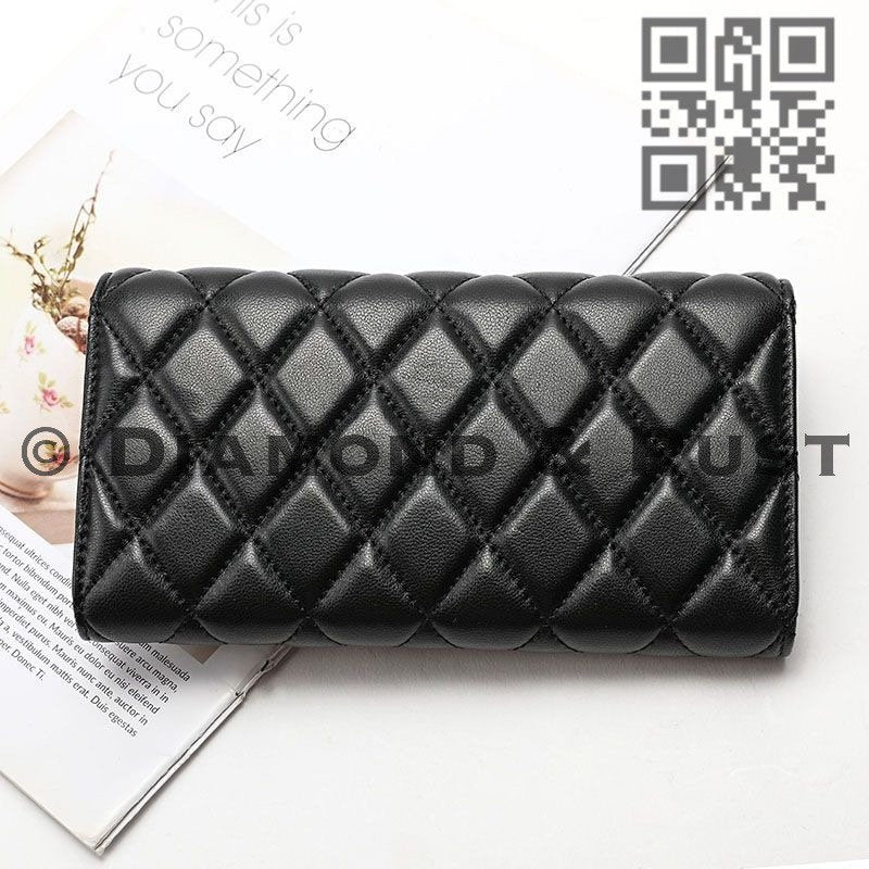 Quilted Two-fold Wallet Cardholder #011