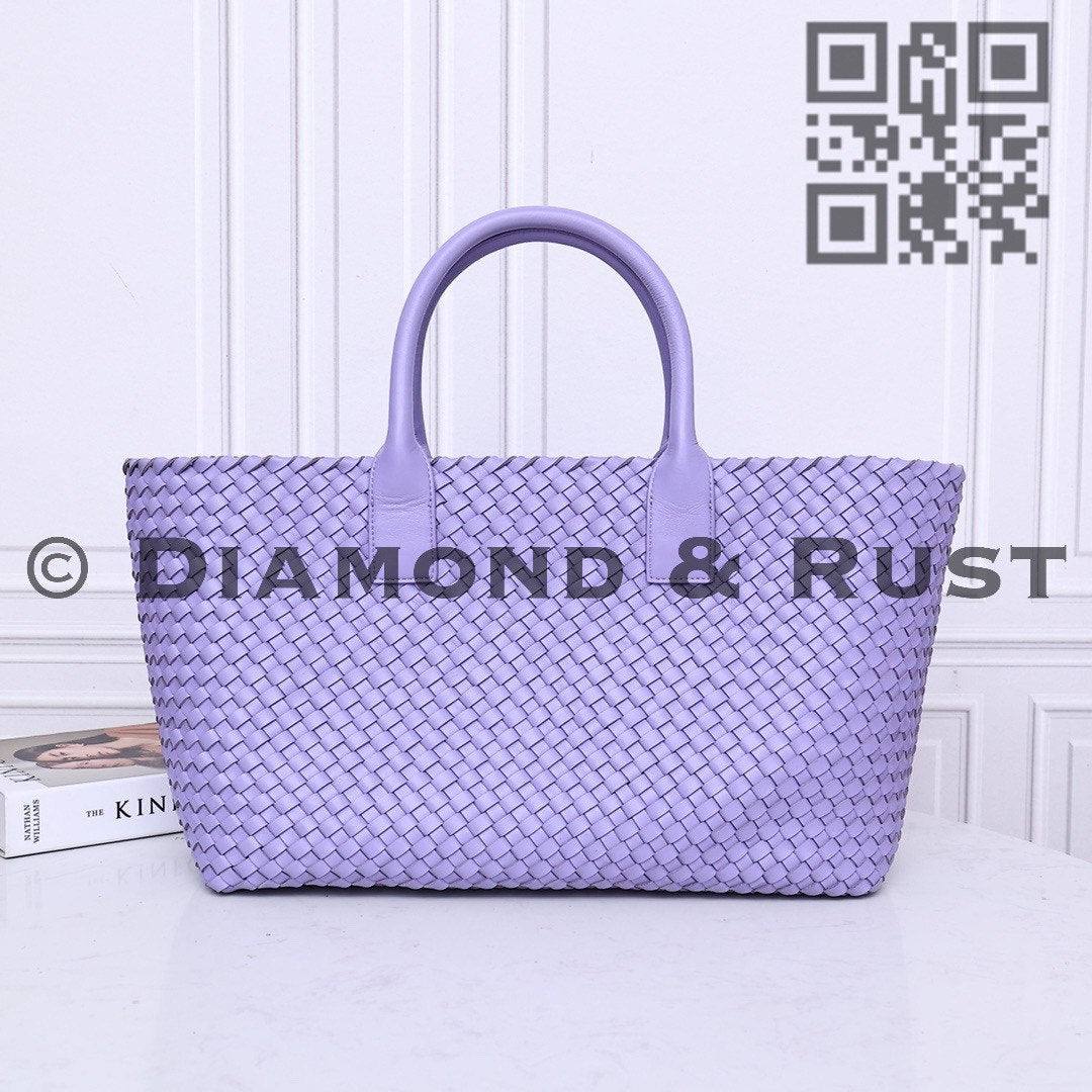 Intrecciato Basket Bag #2234A Wisteria